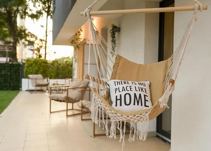 Vacation Feel - 2br With Terrace & Private Parking In Baneasa Apartament Bucureşti