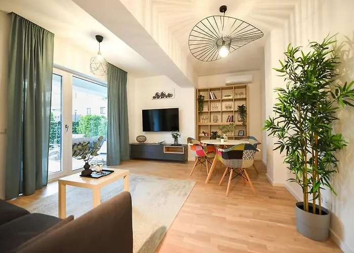 Διαμέρισμα Vacation Feel - 2br With Terrace & Private Parking In Baneasa *